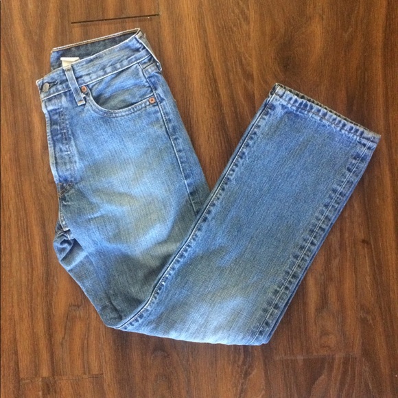 Vintage Levi's Levis 501 Jeans Button Fly - Picture 2 of 8